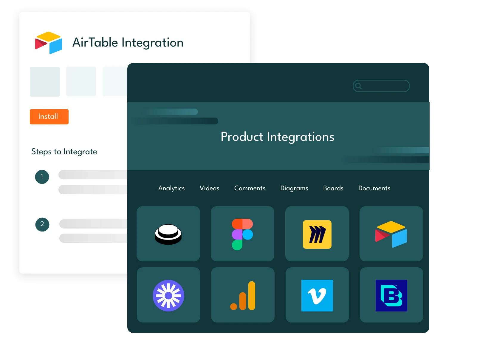 Subpage Integration Directory page